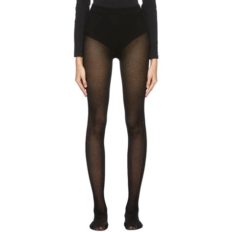 gucci tights black replica|gucci distressed tights.